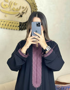 جلابة مغربية فاخرة ✨ تطريز راقٍ – أناقة تليق بذوقك